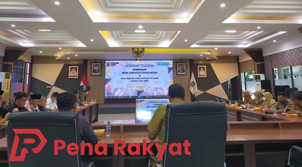 DPRD Banyuwangi Kunjungi Diskop UMP Jatim