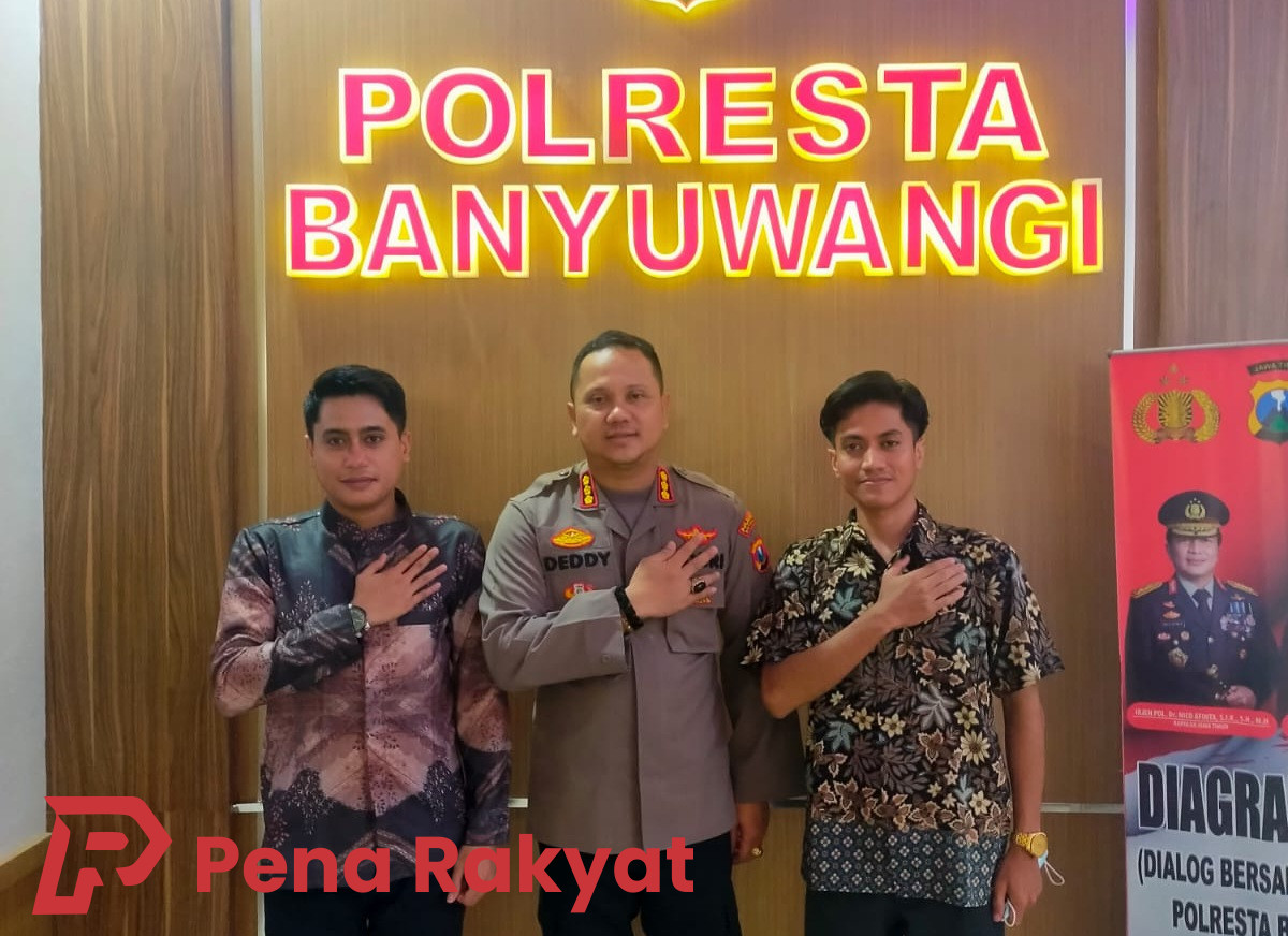 Kaukus Muda Rumah Demokrasi Berdiri Teguh Mendukung Kamtibmas Banyuwangi