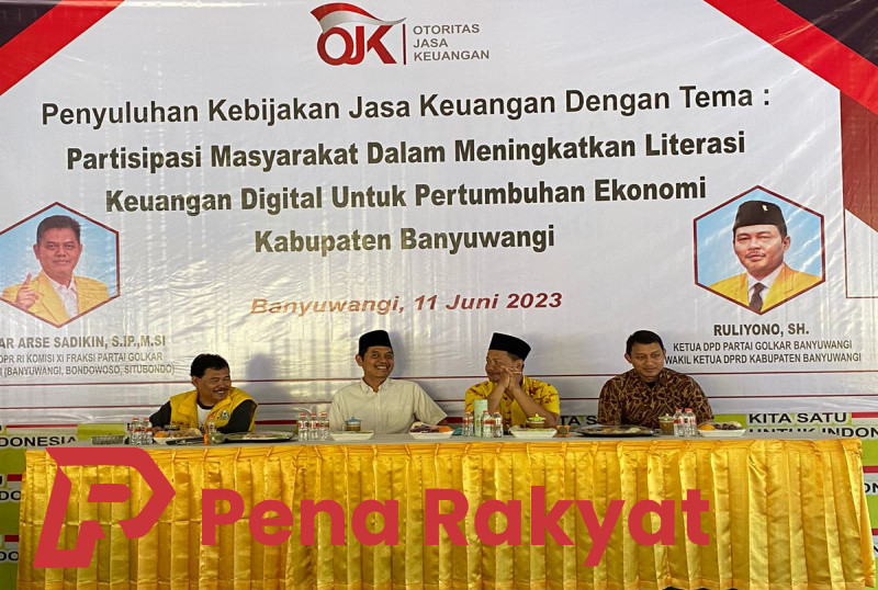 Bang Zul dan OJK Ajak Masyarakat Banyuwangi Melek Transaksi Digital