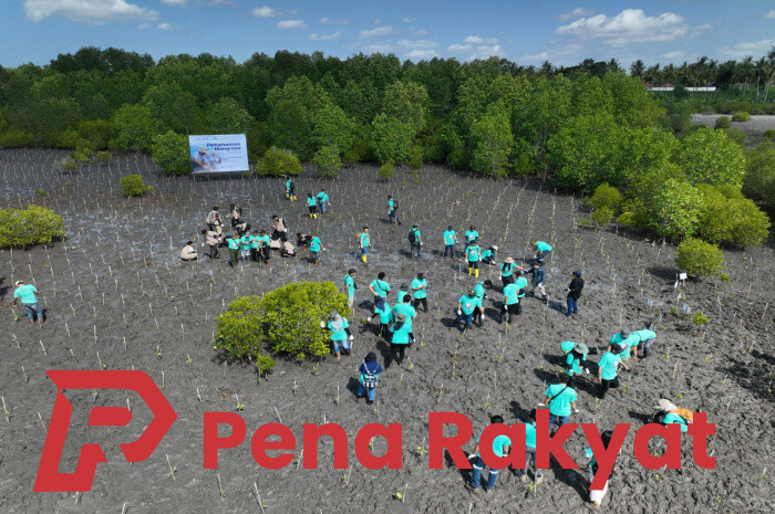 Lestarikan Lingkungan dan Mitigasi Perubahan Iklim, PT BSI Tanam Ribuan Mangrove 
