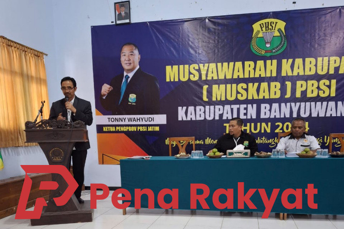 Teguh Sumarno Pimpin PBSI Banyuwangi Komitmen Tingkatkan Kualitas Atlet