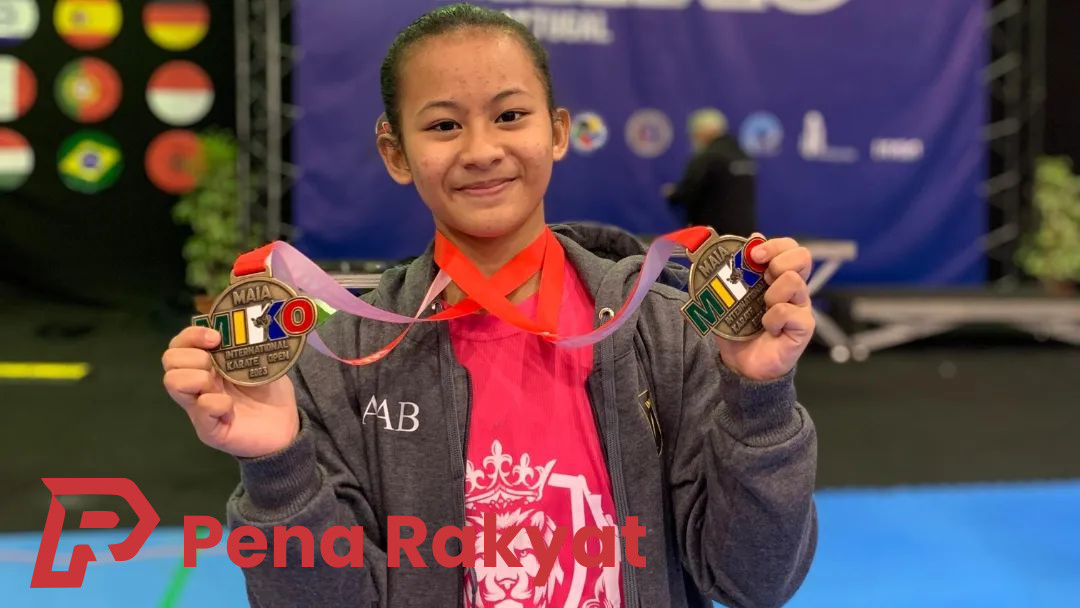 Harumkan Nama Banyuwangi: Aldhea Azarina Raih Dua Emas di Kejuaraan Karate Internasional